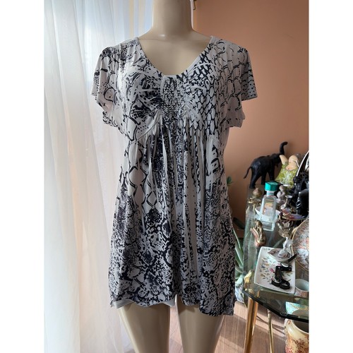 Black white snakeskin print - black,