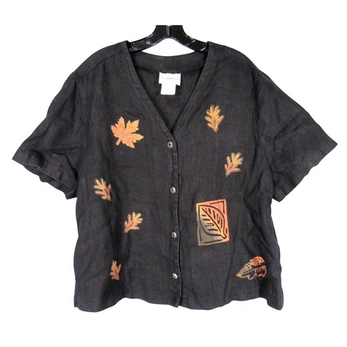 Studio ease black brown - w/brown, leaf
